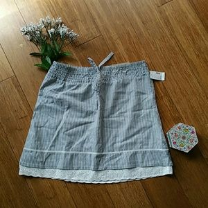 Maurices striped skirt NWT